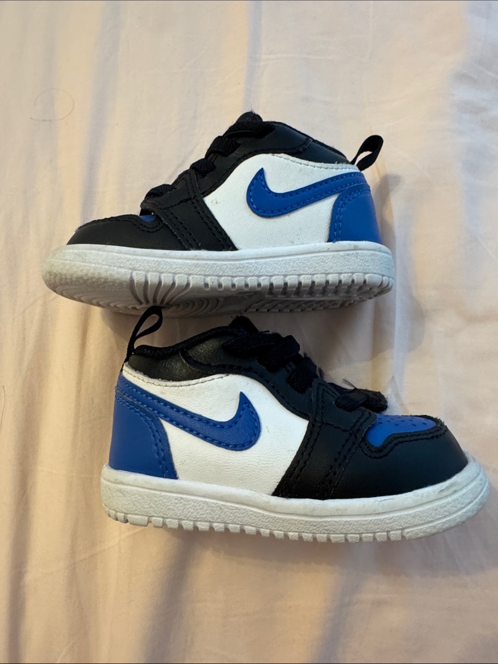 Baby Air Jordans size 4C - great condition, barely worn